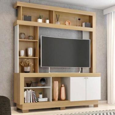 Imagem de Estante 2 Portas Roterdã Nature Off White - CASA H