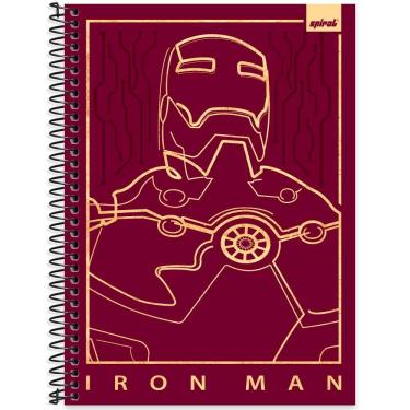 Imagem de Caderno univ.capa dura 1x1 80fls Avengers 2525427 Spiral Av