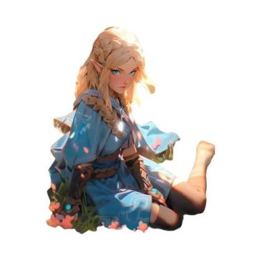 Imagem de Zeldas Link Legend Videogame Pintura Em Tela Arte De Parede Para Quart