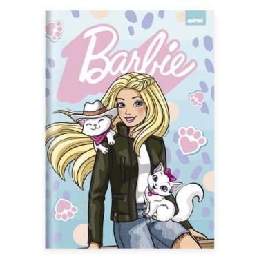 Imagem de Caderno Univ.C.D. Costurado 80fls Barbie 2515497 Spiral Brb