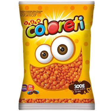 Imagem de Confeito Chocolate Laranja Coloreti 300g - Jazam