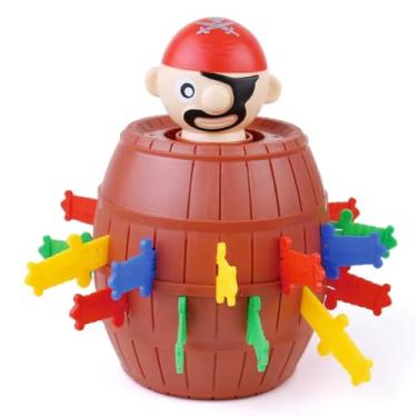 Imagem de Brinquedo Infantil Pula Pirata Barril Educativo Infantil Jogo Interativo E Divertido Para Meninos E Meninas De Todas As Idades