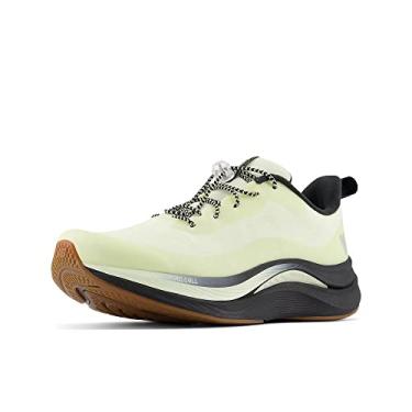 Imagem de New Balance Tênis de corrida feminino Fuel Cell Propel V4 Permafrost, Manteiga de pistácio/preto, 9.5 Wide