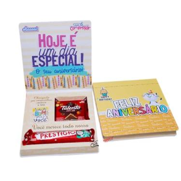 Imagem de Lembrancinha Aniversário de Funcinários – 15 Caixinhas Para Prestigio e Talento - Pegue e Monte