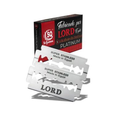 Imagem de Lâminas de Barbear Platinum Lord 5 Peças SQ - Sq (casa Safari)