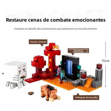 Imagem de Conjunto De Blocos De Construção Criativos Para Crianças Cena De Jogo 