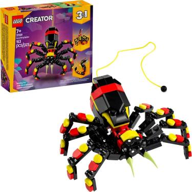 Imagem de Lego Creator Aranha Surpreendente 31159 com 153pcs