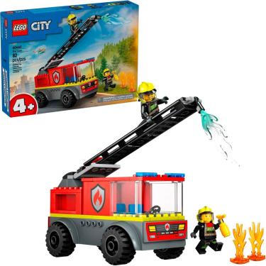 Imagem de Lego City Caminhão dos Bombeiros 60463 com 82pcs