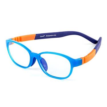Imagem de Cyxus Óculos De Bloqueio Luz Azul Para Crianças, Jogo Computador, Dobradiças Mola, Meninos E Meninas 6 A 15 Anos