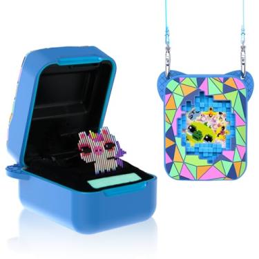 Imagem de FIOPAZ Silicone Case for Bitzee Magicals Digital Pet, Skin Sleeve for Bitzee Magicals Interactive Digital Pet Protective for Girls & Boys with Lanyard (Blue)