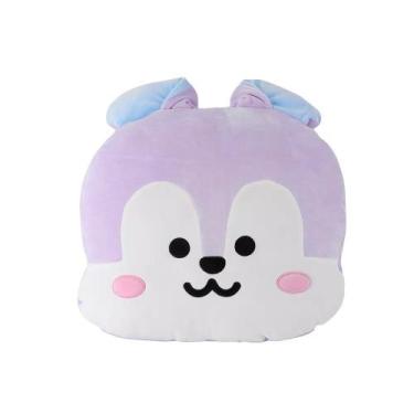 Imagem de Manta Almofada Infantil Personagens BT21 - Lilás - MINISO