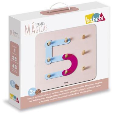 Imagem de Brinquedo Formas Mágicas Educativo Encaixe Didático Infantil - Babebi