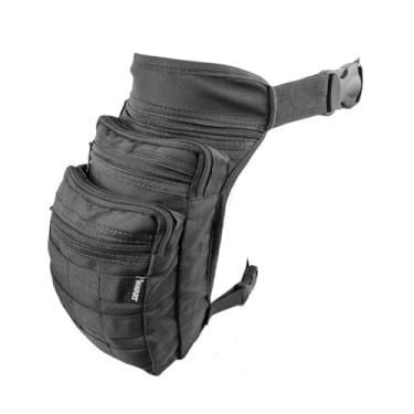 Imagem de Bornal Pochete de Perna Motociclista com Cinto Integrado