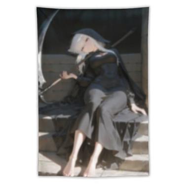 Imagem de LIEGBMEU Sexy Bikini Hot Anime Girl Tapeçaria 101.6 cm x 152.4 cm Interior Exterior Wall Quilt Art Decoração de Tapeçaria Caprichosa, AF121