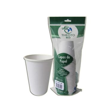 Imagem de Copo De Papel Biodegradável 180 Ml 25 Unidades