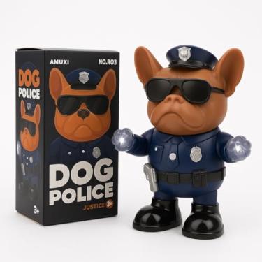 Imagem de Brinquedo Musical Cachorro Policial dançarino Som dança Luz