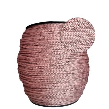Imagem de Fio Náutico HassTextil 700g 100% Polipropileno 3mm (ROSA ANTIGO 3mm)