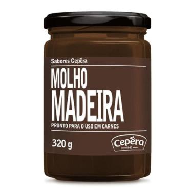 Imagem de Molho Madeira para Carne Sabores Cepêra 320 g - Cepera