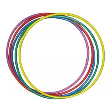 Imagem de Kit com 12 Bambolês 65cm Cores Sortidas - 5+