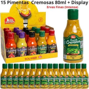 Imagem de Molho Pimenta Cremosa Para Churrasco Tradicional Carolina Reaper Forte