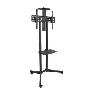 Imagem de Suporte Pedestal, Para Tv 32 A 70 Polegadas, Rodízios Rack-100 Aquário