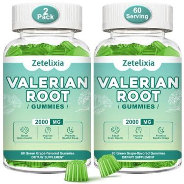 Imagem de Suplemento Zetelixia Valerian Root Gummies 120 unidades