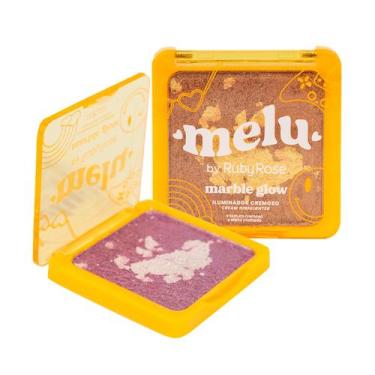 Imagem de Iluminador Compacto Ruby Rose Melu Marble Glow Rrf860, BEACH SUNSET
