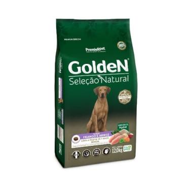 Imagem de Ração Golden Seleção Natural Cães Medio e Grande Porte Sênior 12kg