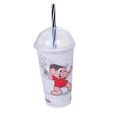 Imagem de Kit Copos Shake Turma da Mônica 500 ml Sortidos Plasútil, 1