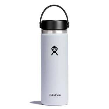Imagem de Hydro Flask Tampa flexível larga branca, 590 ml
