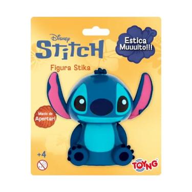 Imagem de Toyng – Disney - Boneco Stitch – Brinquedo Sensorial de Esticar