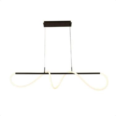 Imagem de Pendente Led Moderno Taschibra Organic 28w Luz Quente 3000k Bivolt Pre