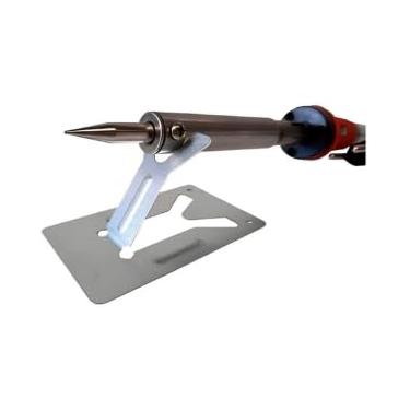 Imagem de Ferro de Solda Profissional, 40W, 480°C, Ponta 1mm, com Suporte, Cabo 1m