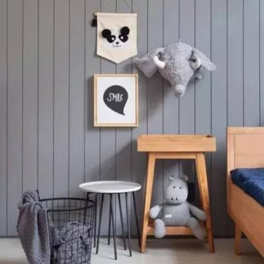 Imagem de Kit 40 Barras Lambri Shiplap Decoração Parede Revestimento