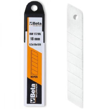 Imagem de Lâmina Estilete 18Mm 10 Unidades Com Estojo Bw 1771Rl Beta