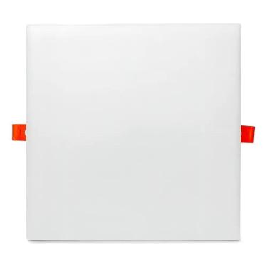 Imagem de 2X Painel Plafon Led Borda Infinita 24W Embutir Sobrepor 17X