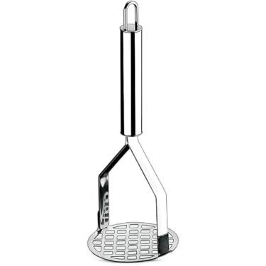 Imagem de Amassador Espremedor De Batatas Feijão E legumes Inox Prata