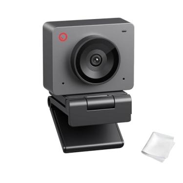 Imagem de OBSBOT Meet SE Webcam Inteligente com IA - Câmera Web Full HD 1080p a 100 FPS, Sensor CMOS 1/2.8" para Excelente Desempenho em Pouca Luz, Controle por Gestos Dinâmico, Modo Beleza, Plug & Play,Zoom
