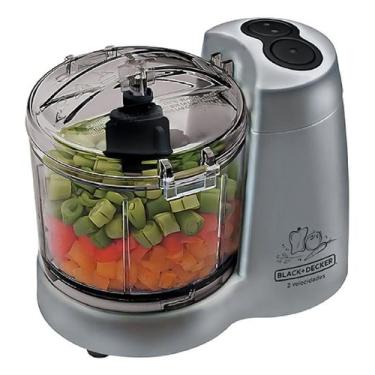 Imagem de Miniprocessador De Alimentos Black+decker Hc32p-b2 Cor Prata, 220V