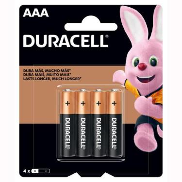 Imagem de Pilha Alcalina Palito AAA - 4 unidades - Duracell