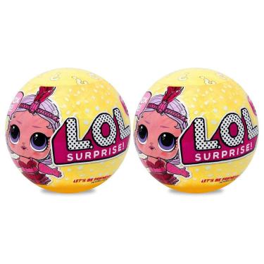 Imagem de Boneca Surpresa L.O.L. Série 3 Wave 3 - Irmãs Grandes Vestido Vermelho 