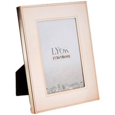 Imagem de Porta Retrato de Aço Denver Rose Gold 13x18 Cm R.4343 Lyor 