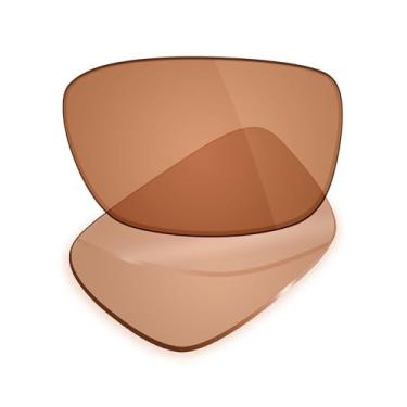 Imagem de Mryok Lentes de reposição UV400 para óculos de sol Oakley Drop Point OO9367, HD Polarized, proteção UV, resistente a impactos e ajuste perfeito - marrom