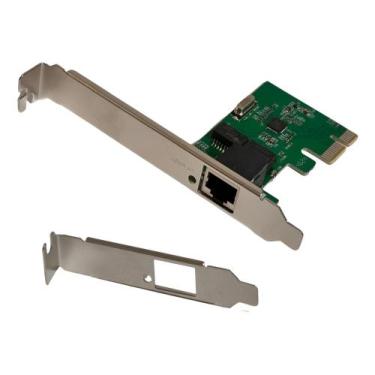 Imagem de Placa de Rede Pci-e 10/100/1000 Gigabit com Perfil Baixo F3
