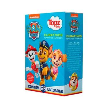 Imagem de Curativo Topz Patrulha Canina 25 Unidades