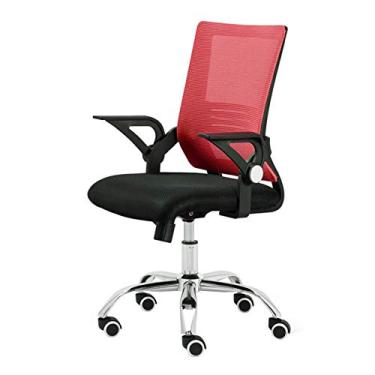 Imagem de Escritório de informática, assento de malha rotativo, ergonomia, reclinável, pessoal executivo para escritório, capacidade de carga nominal: 181 kg