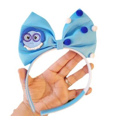 Imagem de Tiara Arco Divertidamente Menina Infantil - Mauricéa Ferreira, Tristez