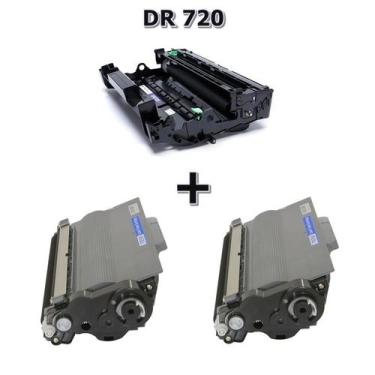 Imagem de Kit 2XCartucho Toner + Cilindro Para Dcp-8157 Tn-750 Dr-3302 Tn-3382 -