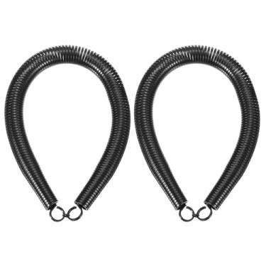 Imagem de HARFINGTON 2 peças dobrador de tubo de mola de PVC 26 mm OD 520 mm de comprimento tipo A mola de dobra de tubo para dispositivos de dobra de tubos em energia hidráulica doméstica, preto