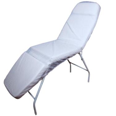 Imagem de Lençol Descartável para Maca Tnt Hospitalar com Elástico 200x90cm Branco com 20 Unidades